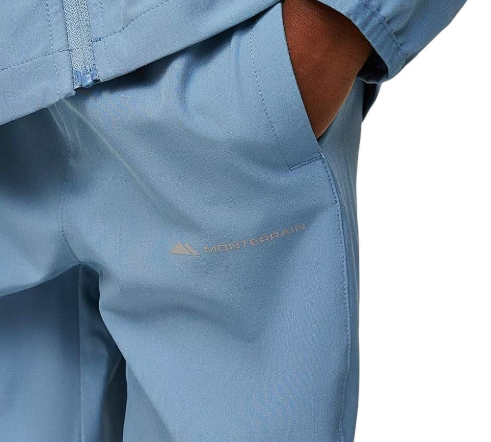 JUNIOR MONTERRAIN FORM WOVEN TRACKSUIT - BALLAD BLUE