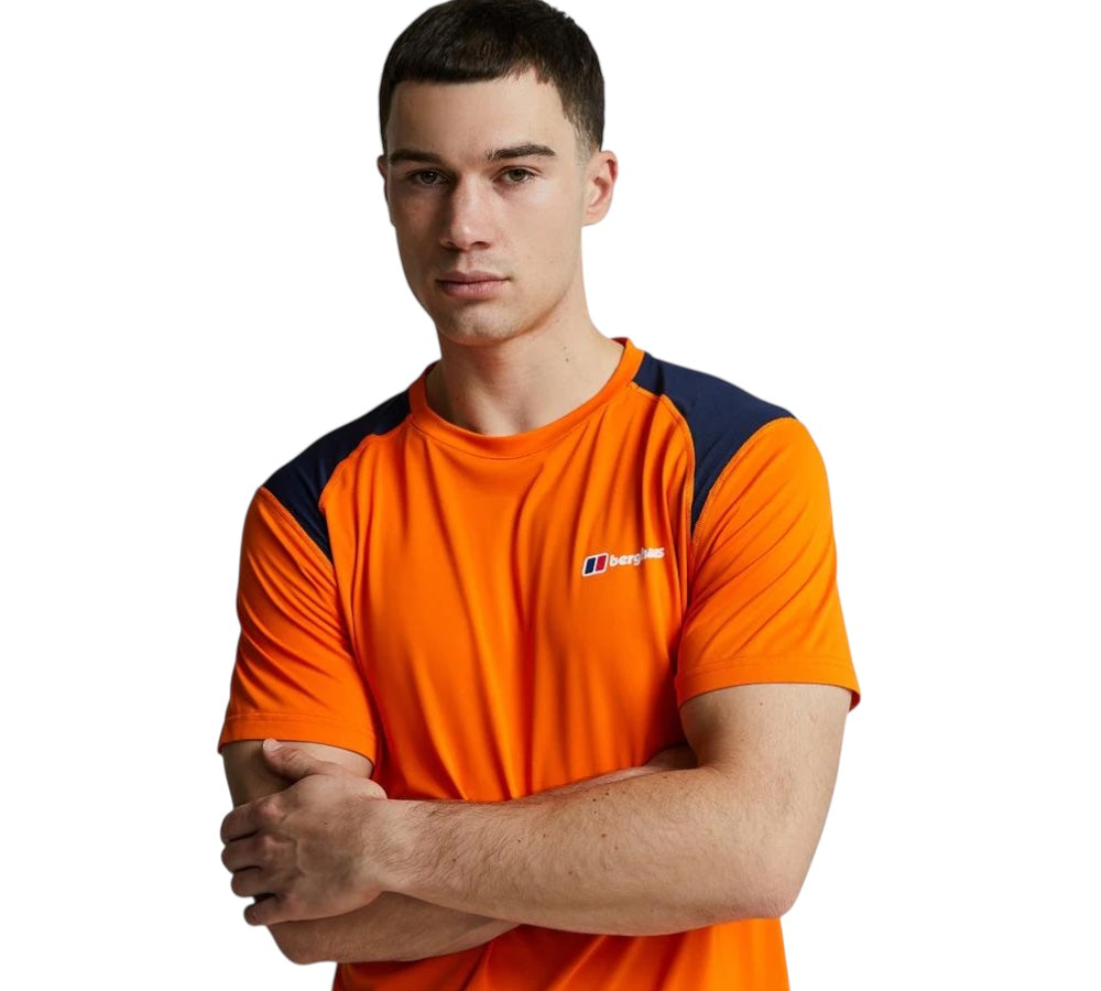BERGHAUS WAYSIDE 3.0 T-SHIRT - ORANGE