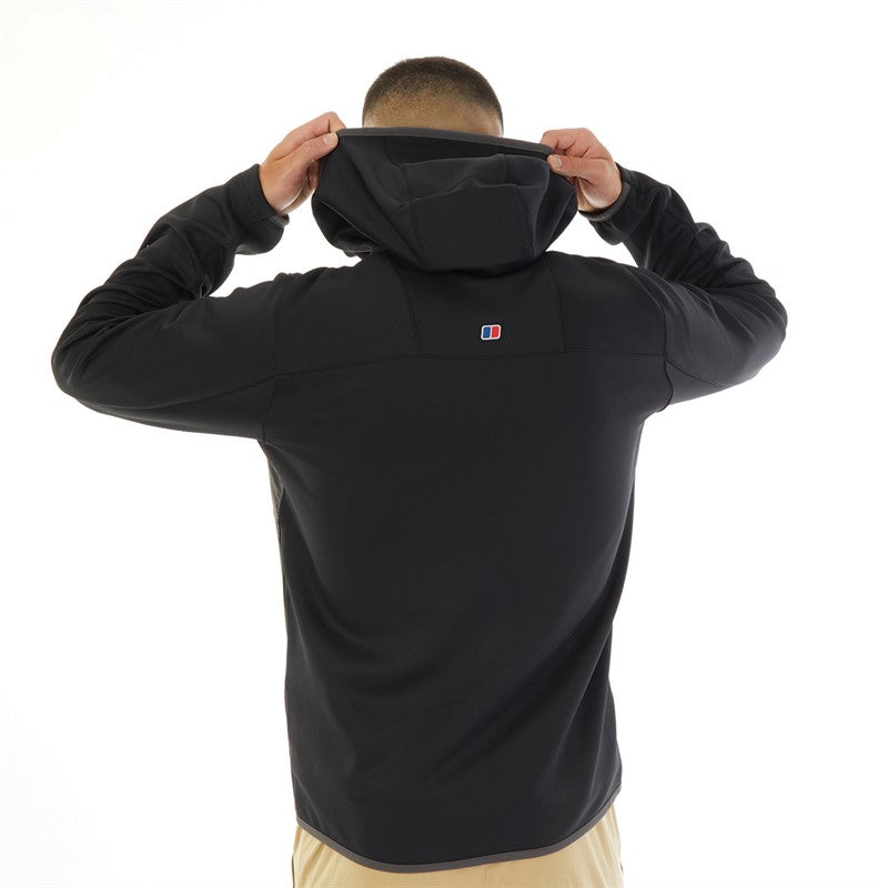 BERGHAUS HOODIE - BLACK