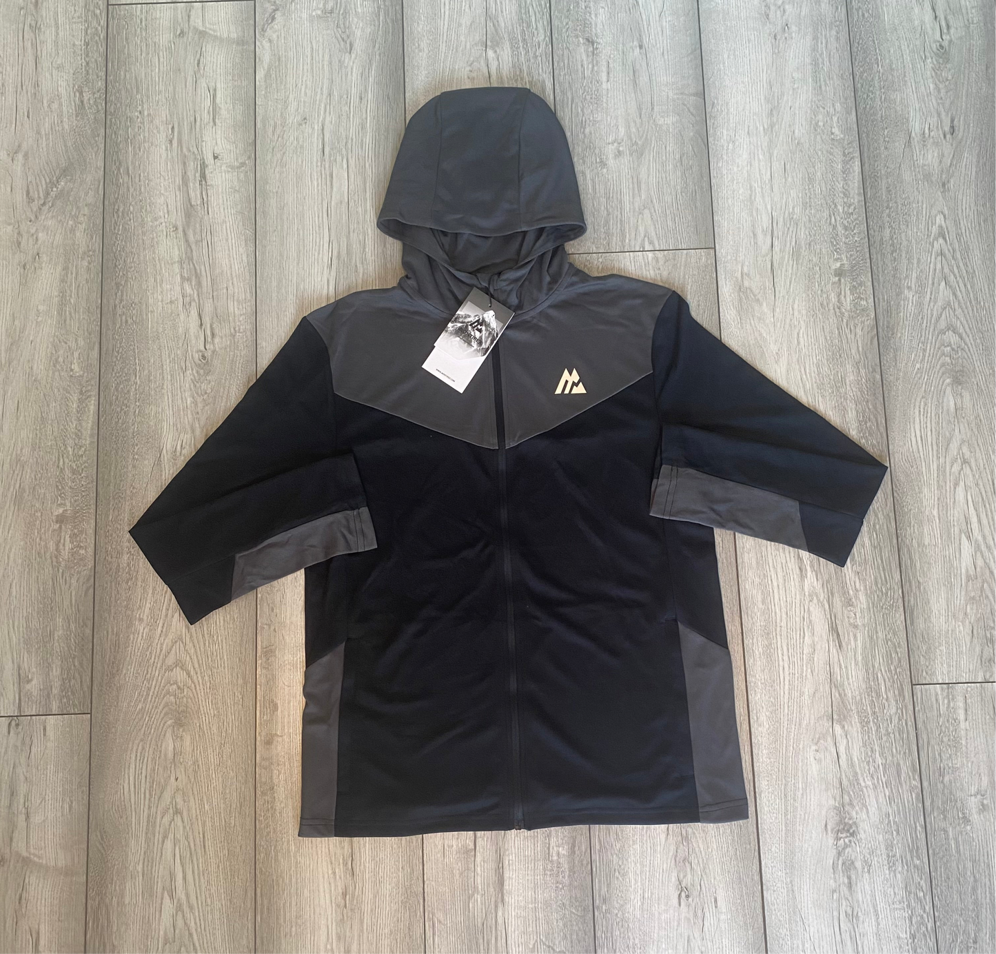 MONTIREX AGILITY HOODIE - BLACK/GREY