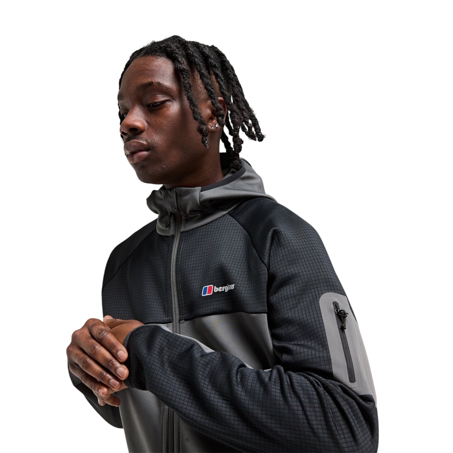 BERGHAUS PADDED TRACKSUIT - GREY/BLACK