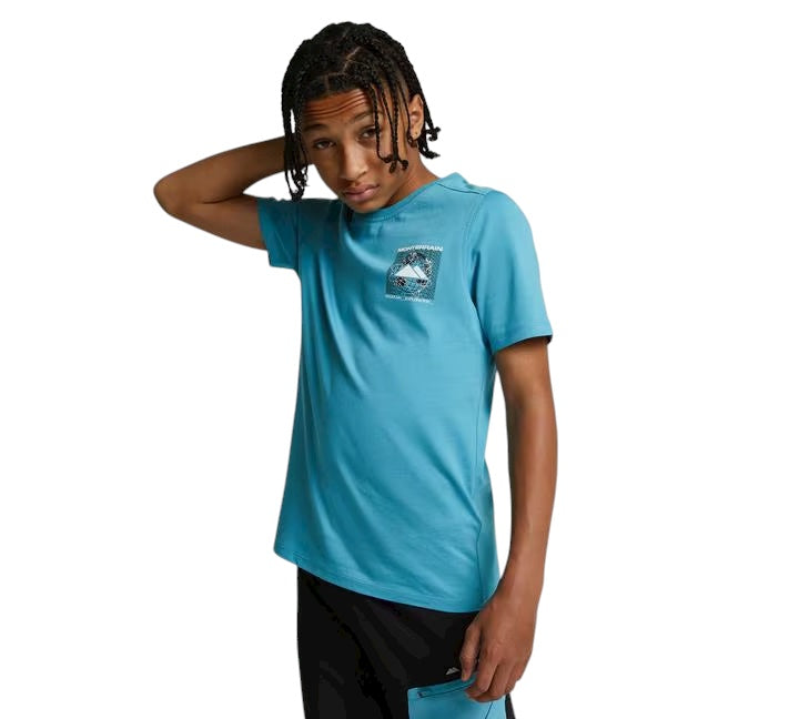 JUNIOR MONTERRAIN SATELLITE T-SHIRT - BLUE
