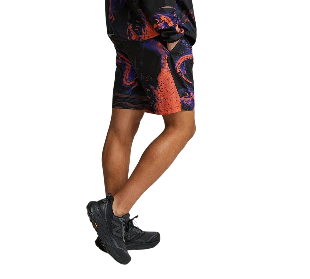 MONTERRAIN SATURN WOVEN SHORT BLACK/PUPRPLEMAGMA