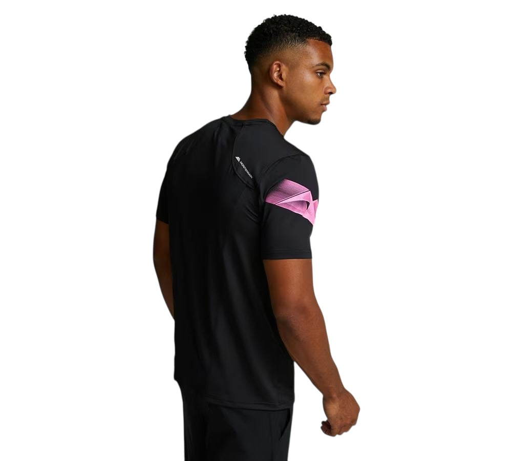 MONTERRAIN DISTANCE T-SHIRT - BLACK