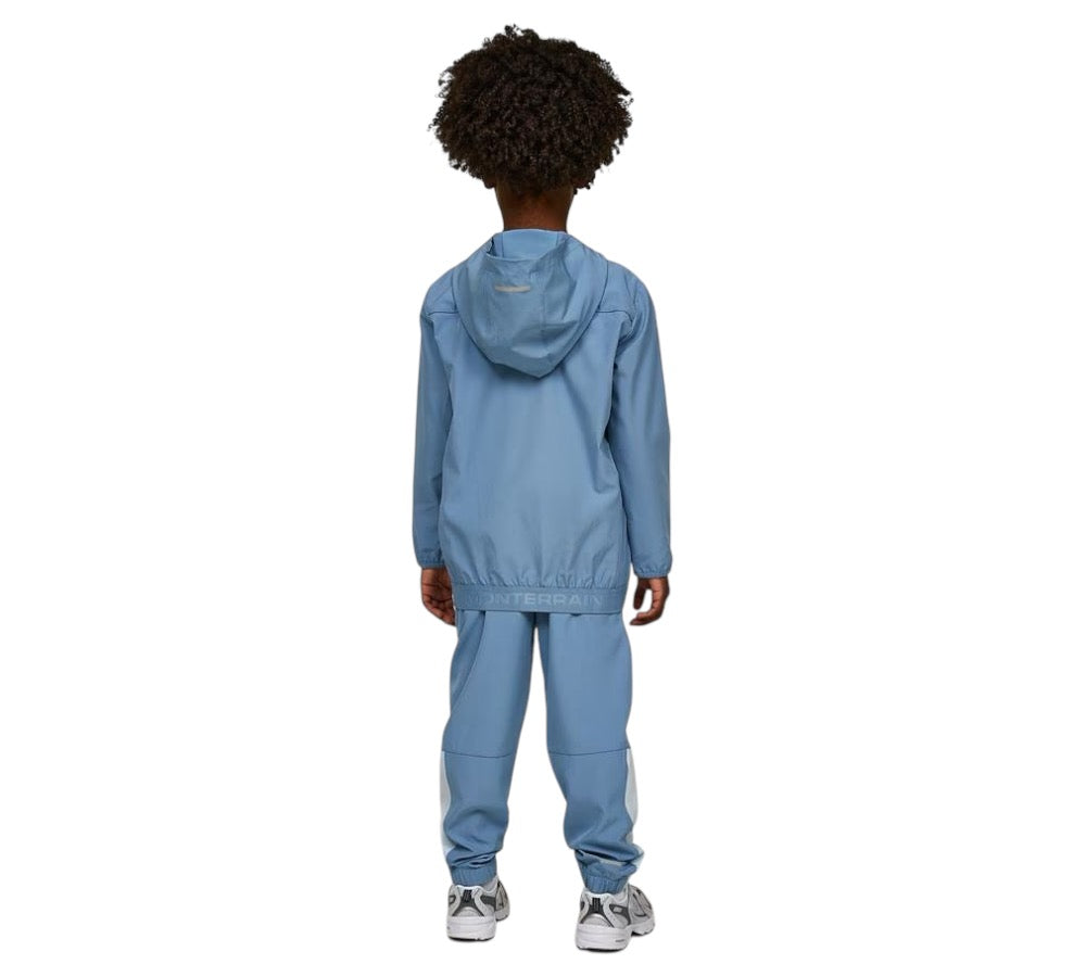 JUNIOR MONTERRAIN FORM WOVEN TRACKSUIT - BALLAD BLUE