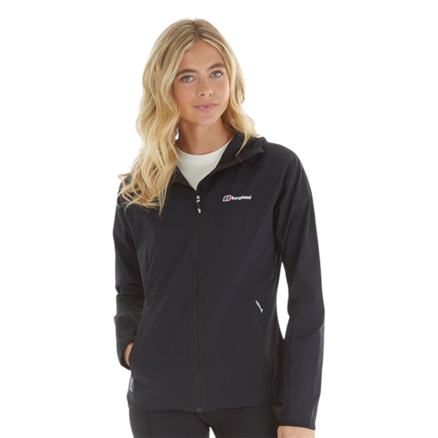 BERGHAUS WOMENS URBAN FULL ZIP JACKET - BLACK