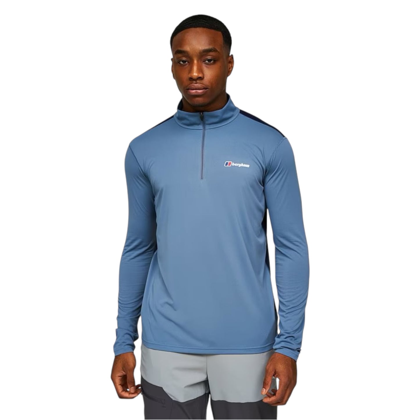 BERGHAUS TECH 1/4 ZIP - NAVY BLUE