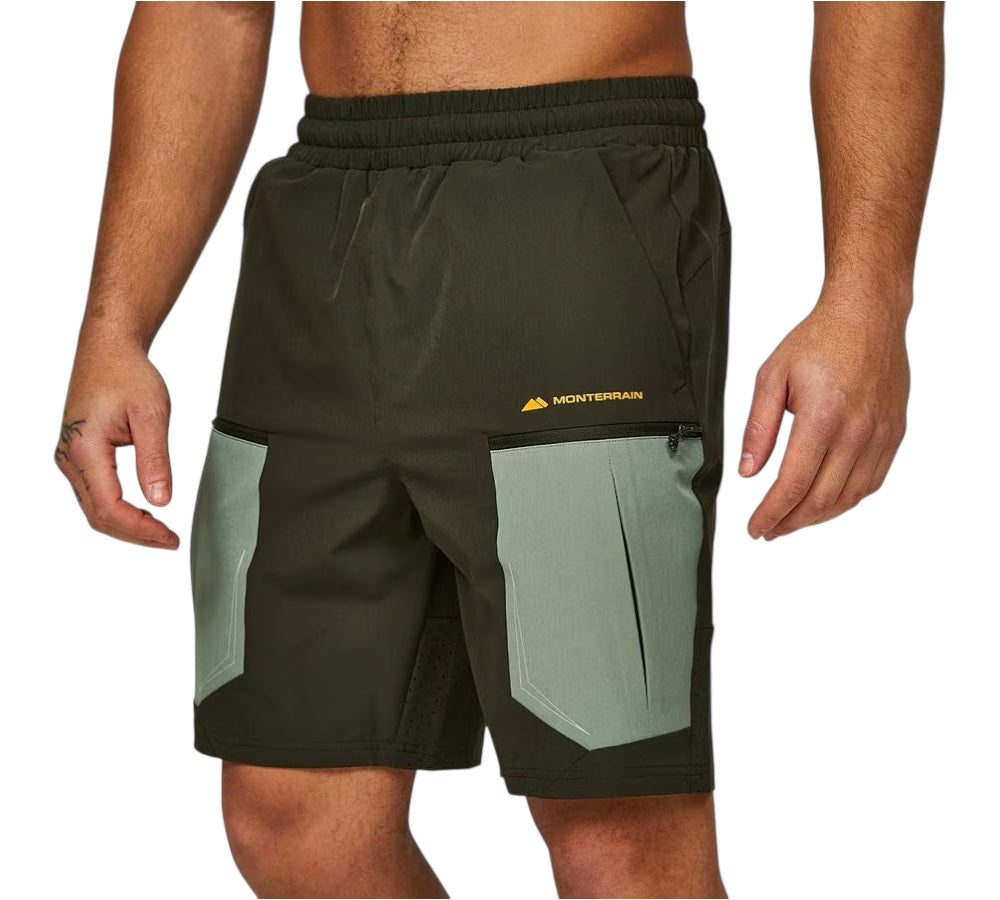 MONTERRAIN ORBIT SHORTS - FOREST NIGHT/SEASPRAY