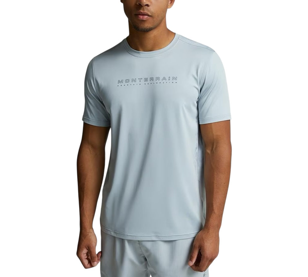 MONTERRAIN HARBOUR MIST T-SHIRT - WHITE/GREY
