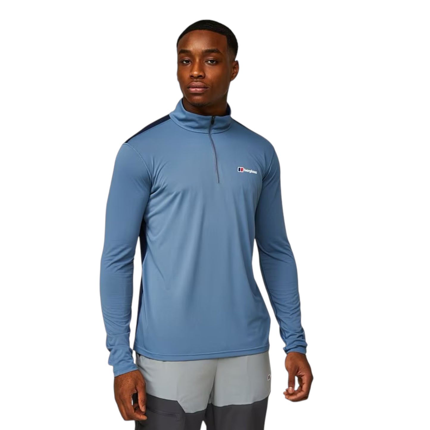 BERGHAUS TECH 1/4 ZIP - NAVY BLUE