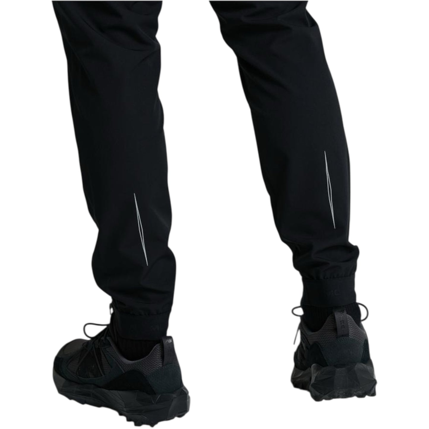 MONTERRAIN DARK SLATE RUNNING PANTS - BLACK