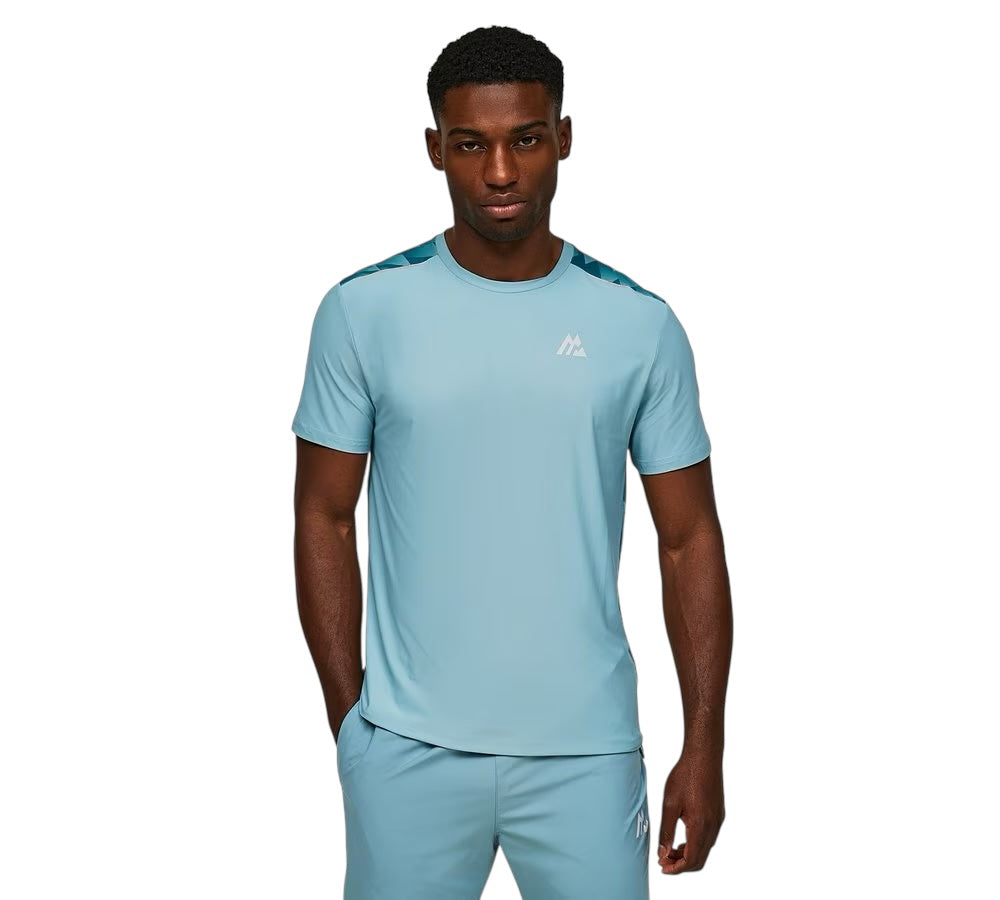 MONTIREX CHARGE PRINT T-SHIRT - BLUE
