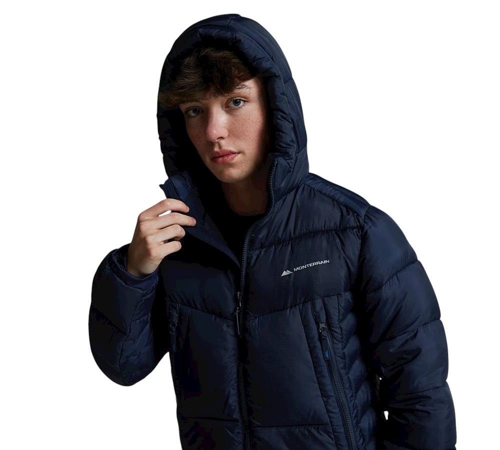 JUNIOR MONTERRAIN BLANC 2.0 PUFFER JACKET - NAVY