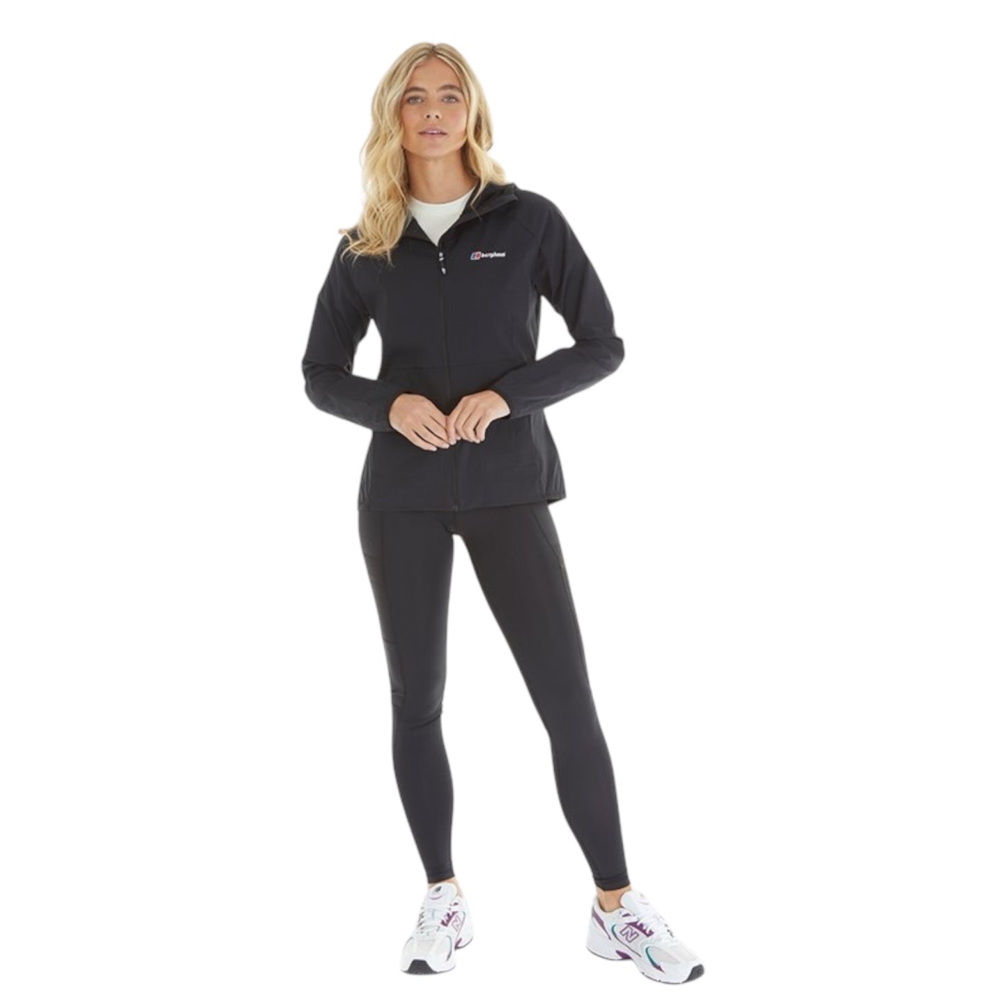 BERGHAUS WOMENS URBAN FULL ZIP JACKET - BLACK