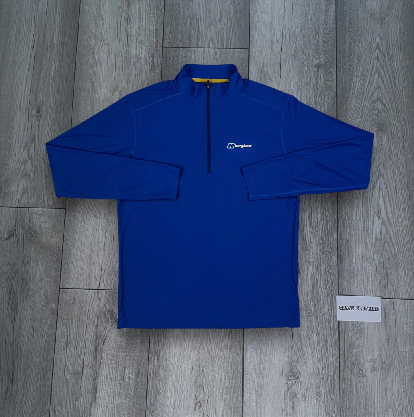 BERGHAUS HALF ZIP - BLUE