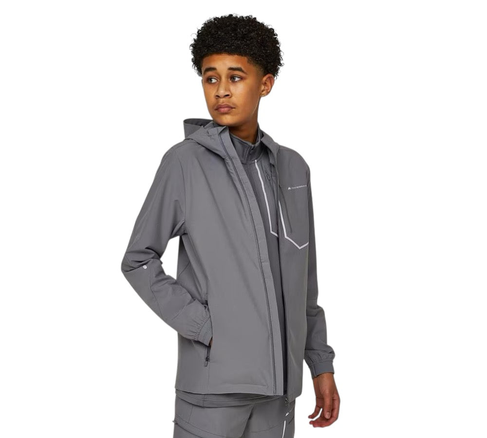 JUNIOR MONTERRAIN RAMBLE WINDBREAKER - GREY