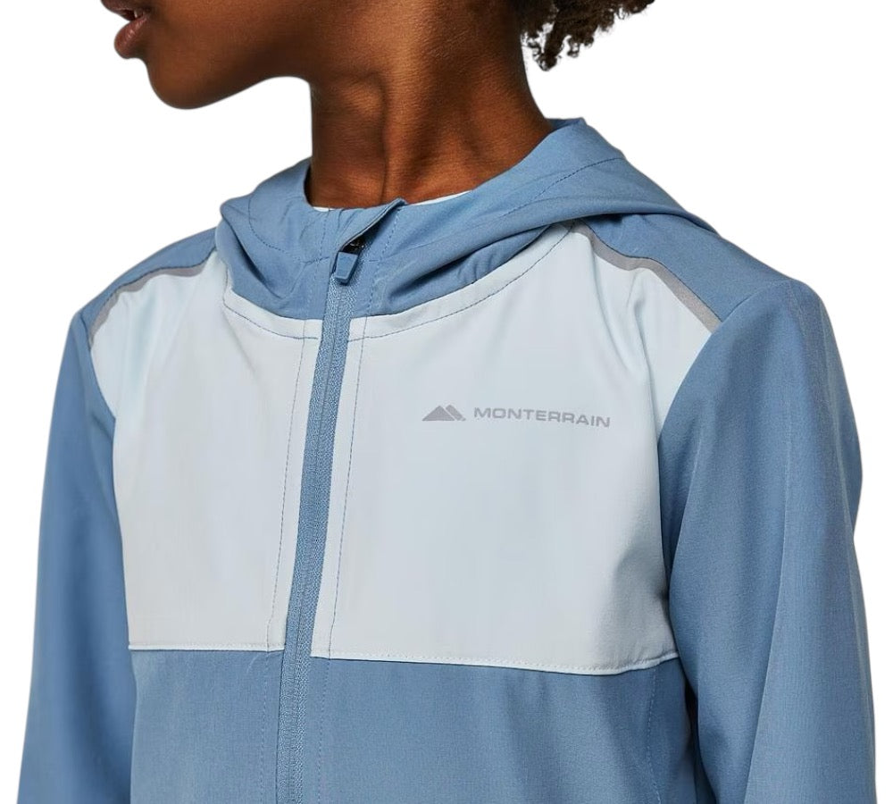 JUNIOR MONTERRAIN FORM WOVEN TRACKSUIT - BALLAD BLUE