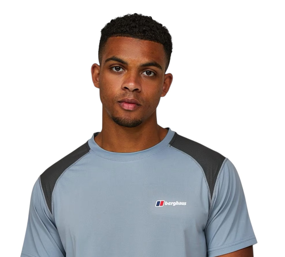 BERGHAUS WAYSIDE 3.0 T-SHIRT - GRANITE
