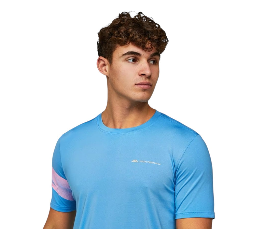 MONTERRAIN DISTANCE T-SHIRT - BONBON/PINK