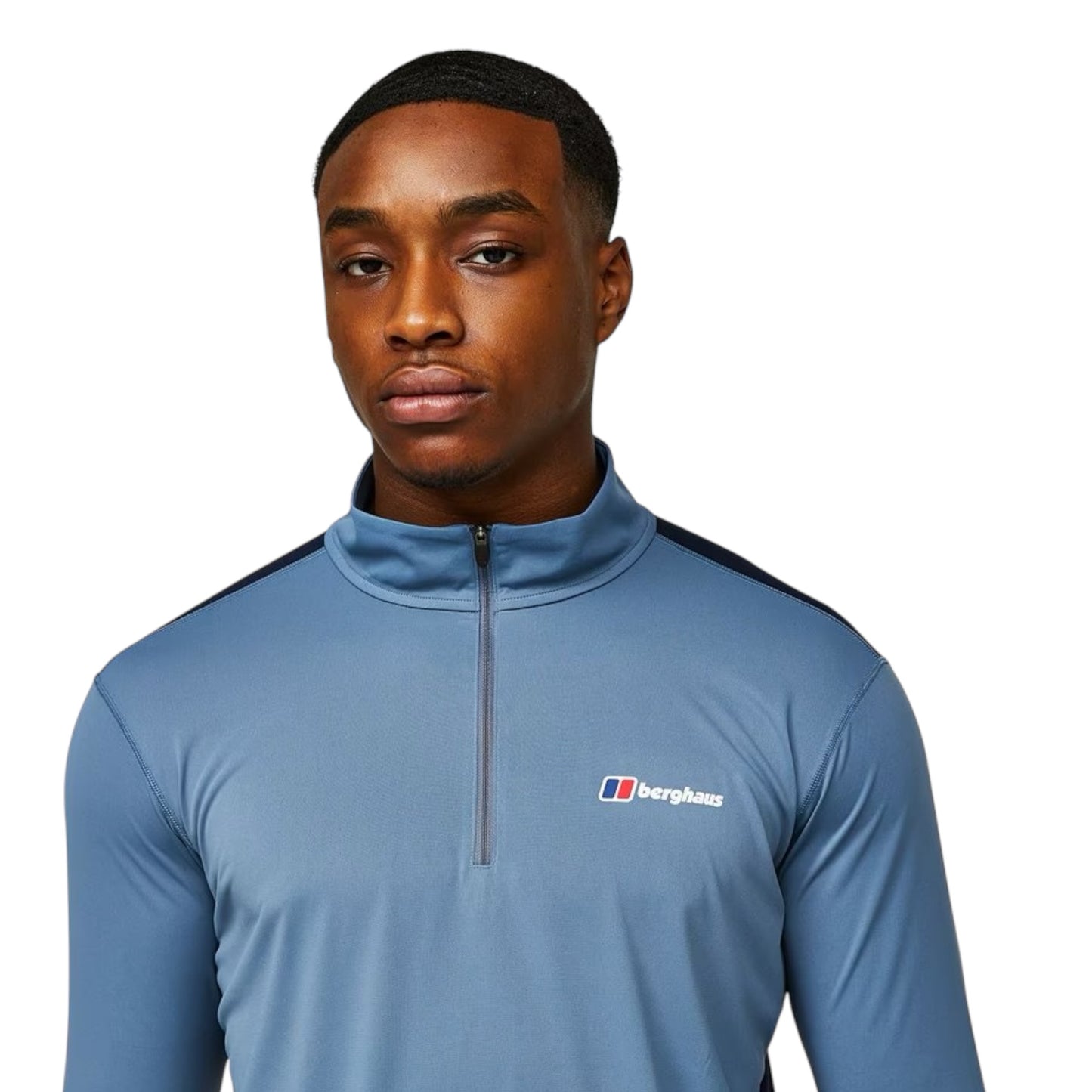 BERGHAUS TECH 1/4 ZIP - NAVY BLUE