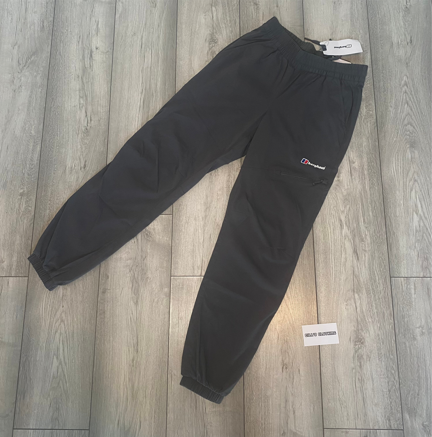 BERGHAUS TRACKSUIT BOTTOMS - GREY