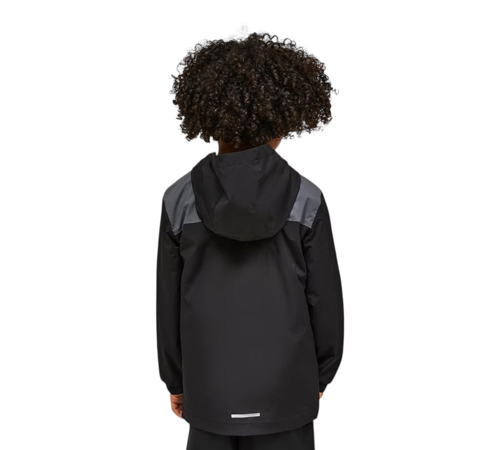 JUNIOR MONTERRAIN ANTORA WINDBREAKER - BLACK/GREY
