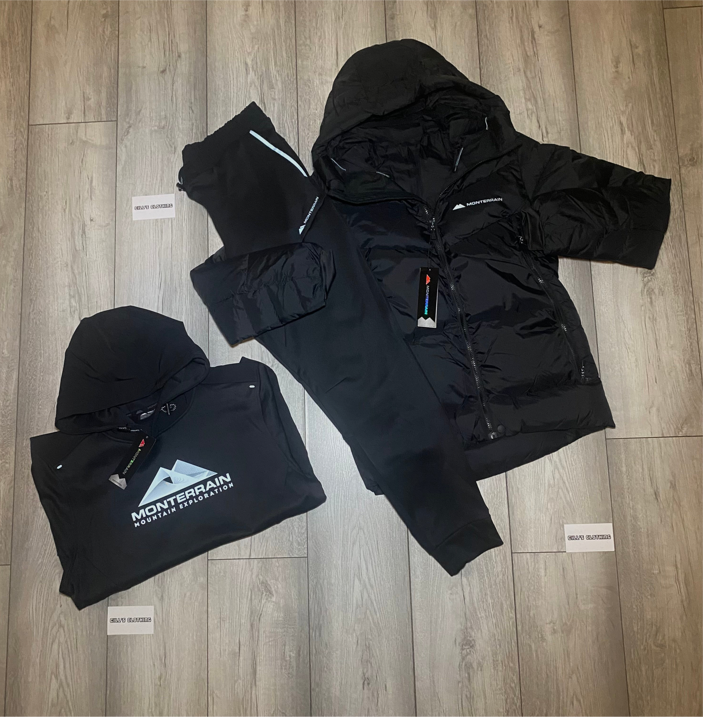 MONTERRAIN COMFORT JACKET - BLACK