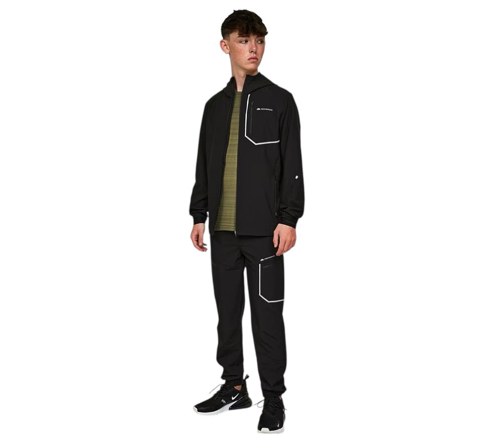 JUNIOR MONTERRAIN RAMBLE 3.0 WINDBREAKER - BLACK