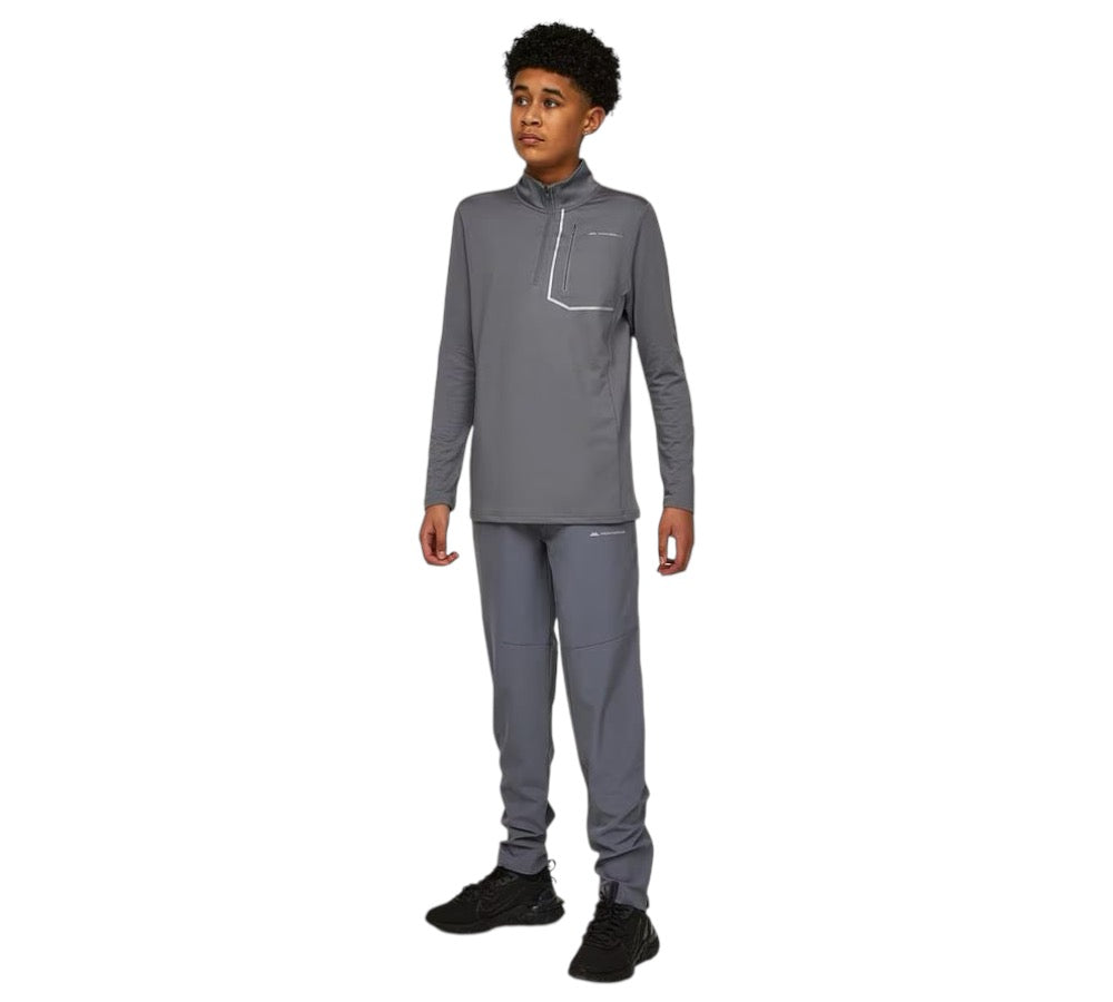 JUNIOR MONTERRAIN RAMBLE 1/4 ZIP - GREY