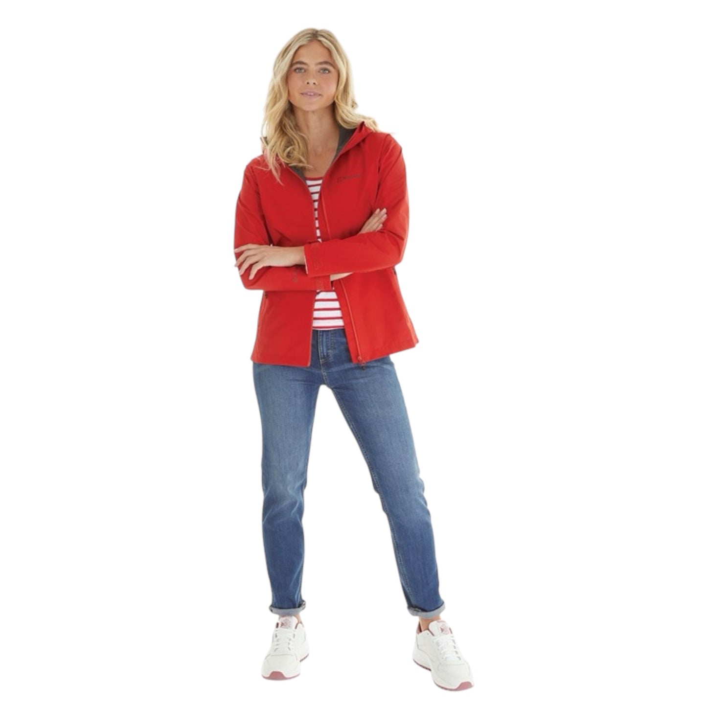 BERGHAUS WOMENS GORE-TEX WATERPROOF JACKET - RED