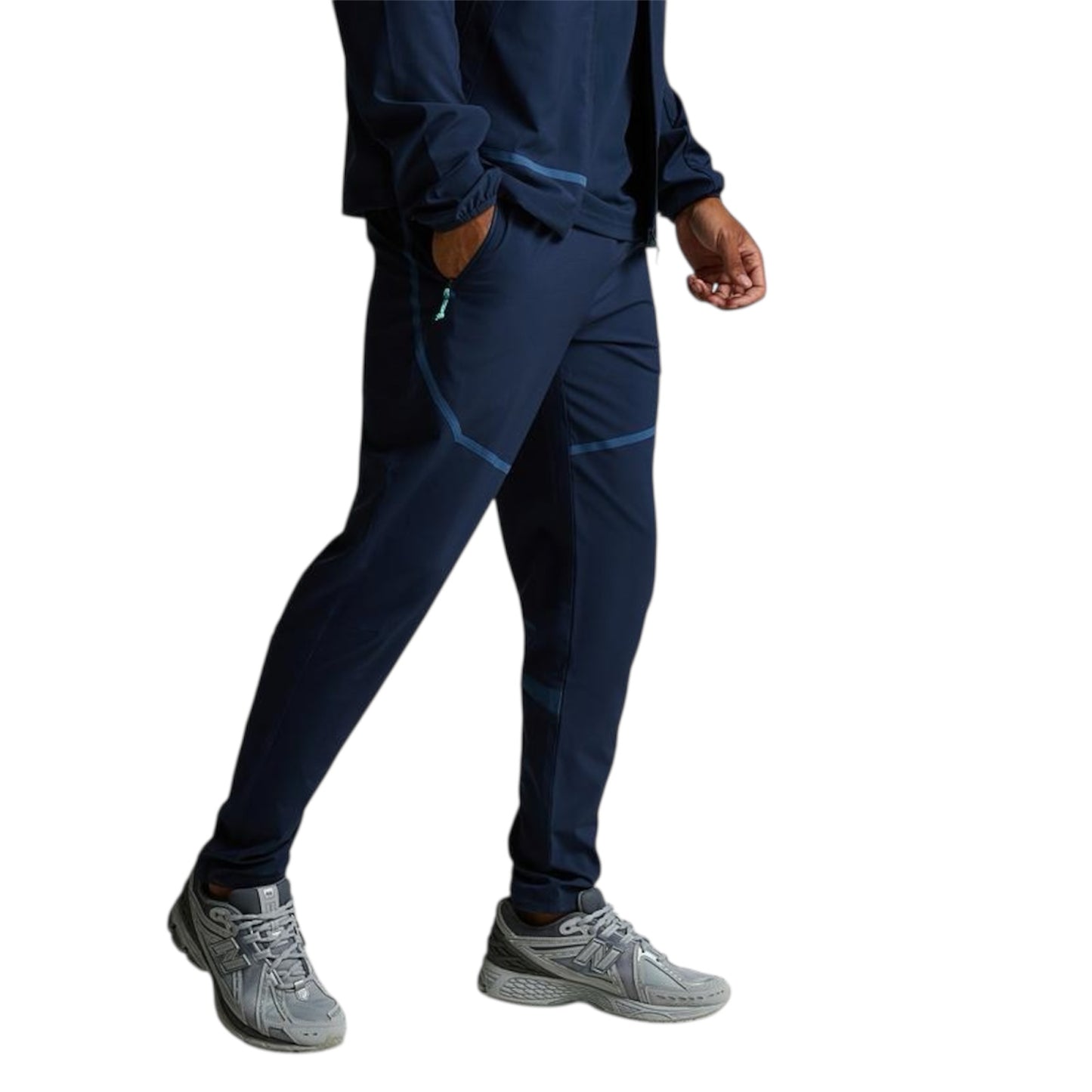 MONTERRAIN AZURE RUNNING PANTS - BLUE