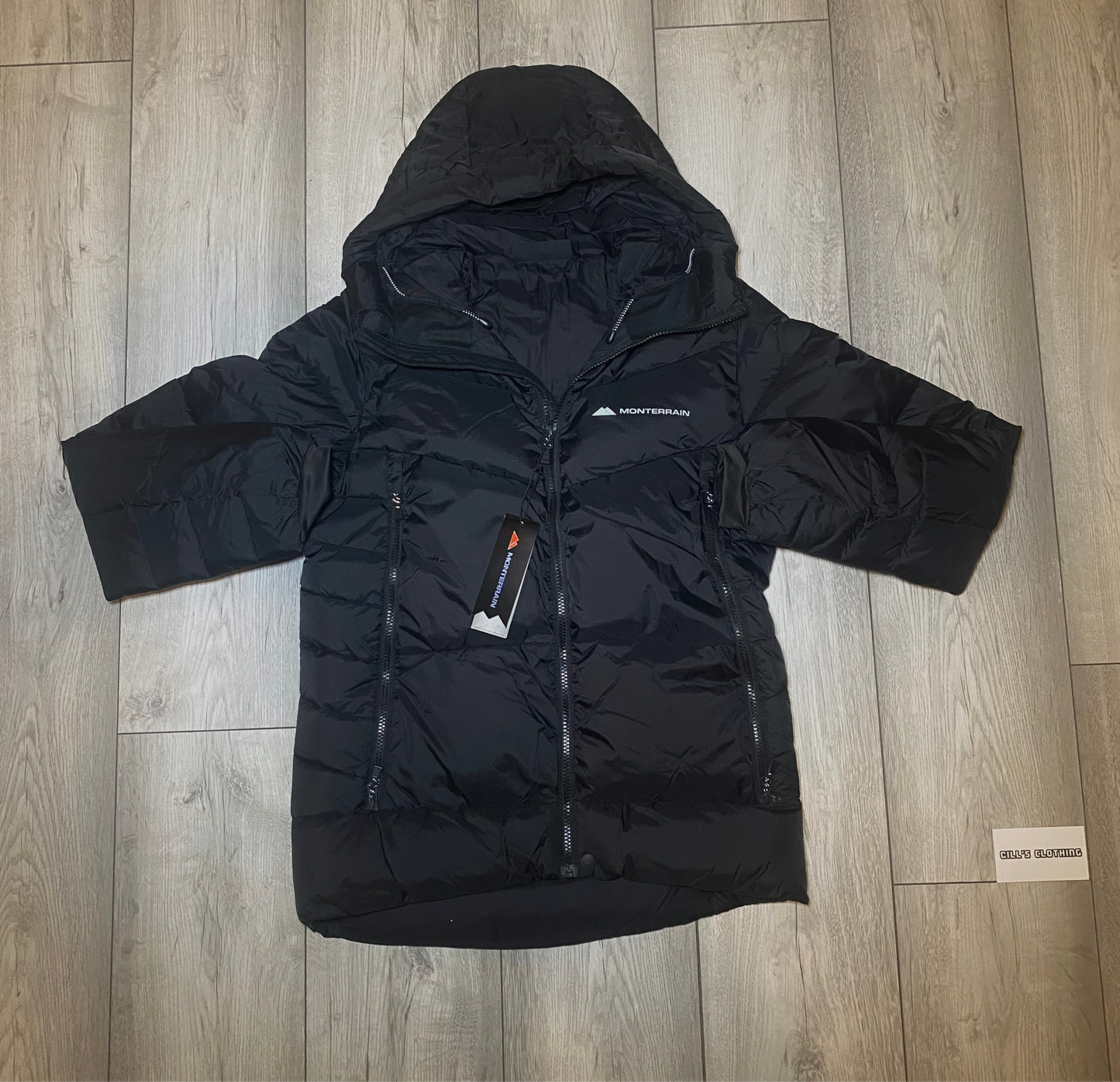 MONTERRAIN COMFORT JACKET - BLACK