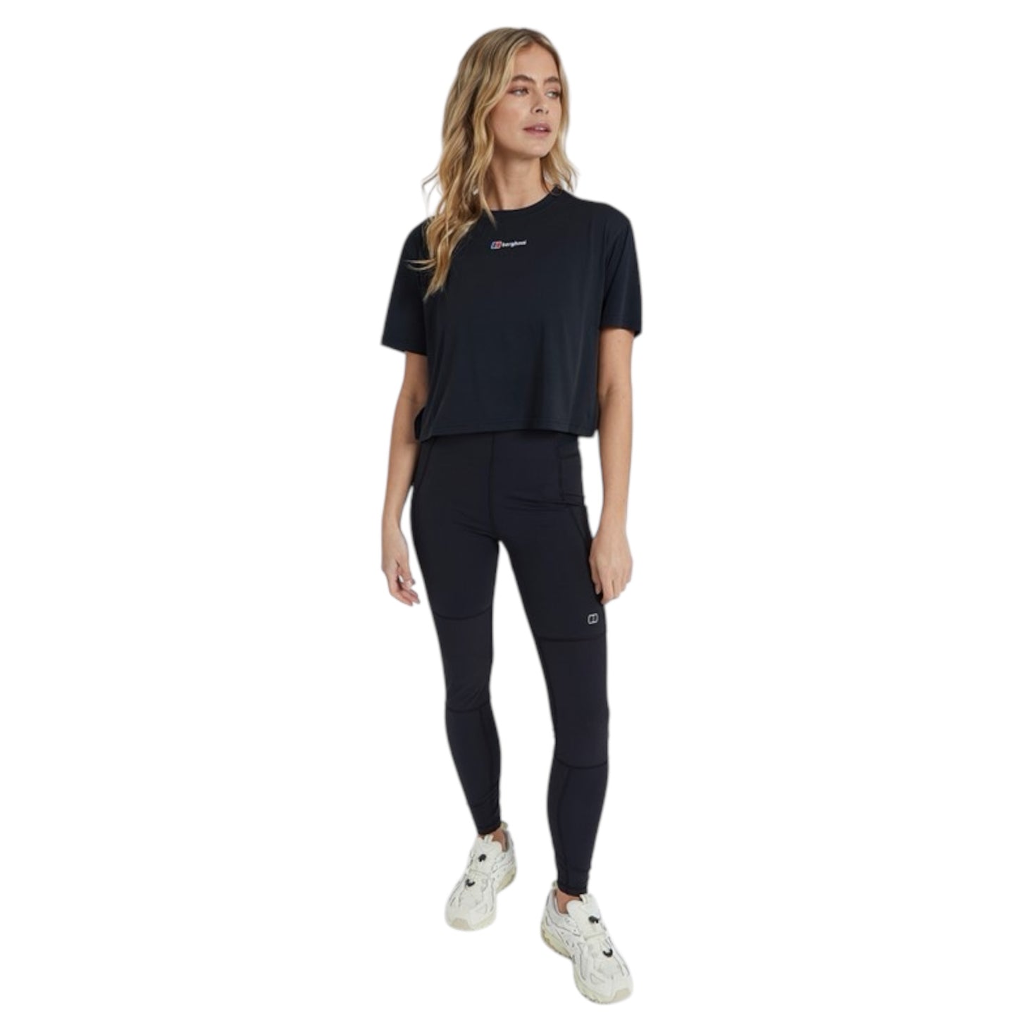 BERGHAUS WOMENS DURABLE TIGHT LEGGINGS - BLACK