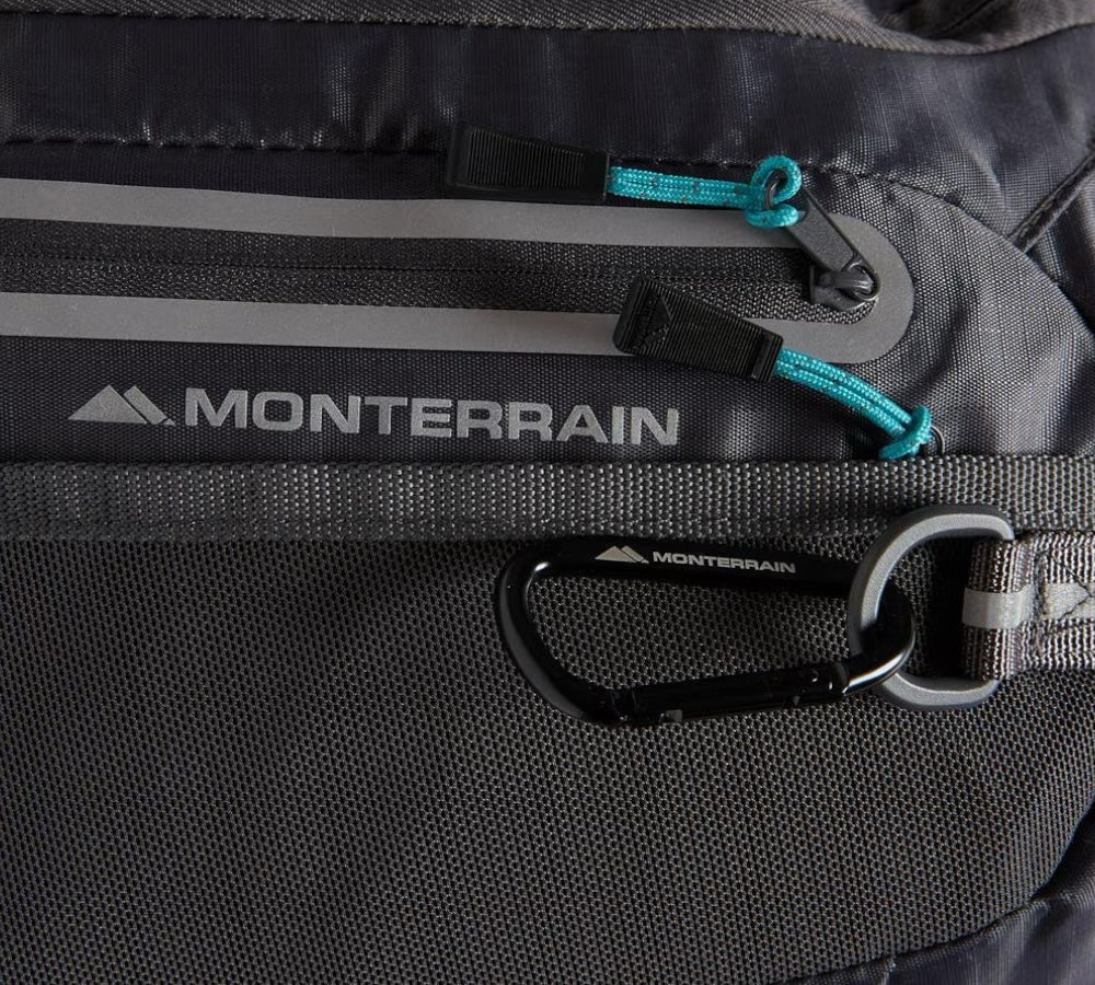 MONTERRAIN INFLUX SLING BACKPACK - BLACK