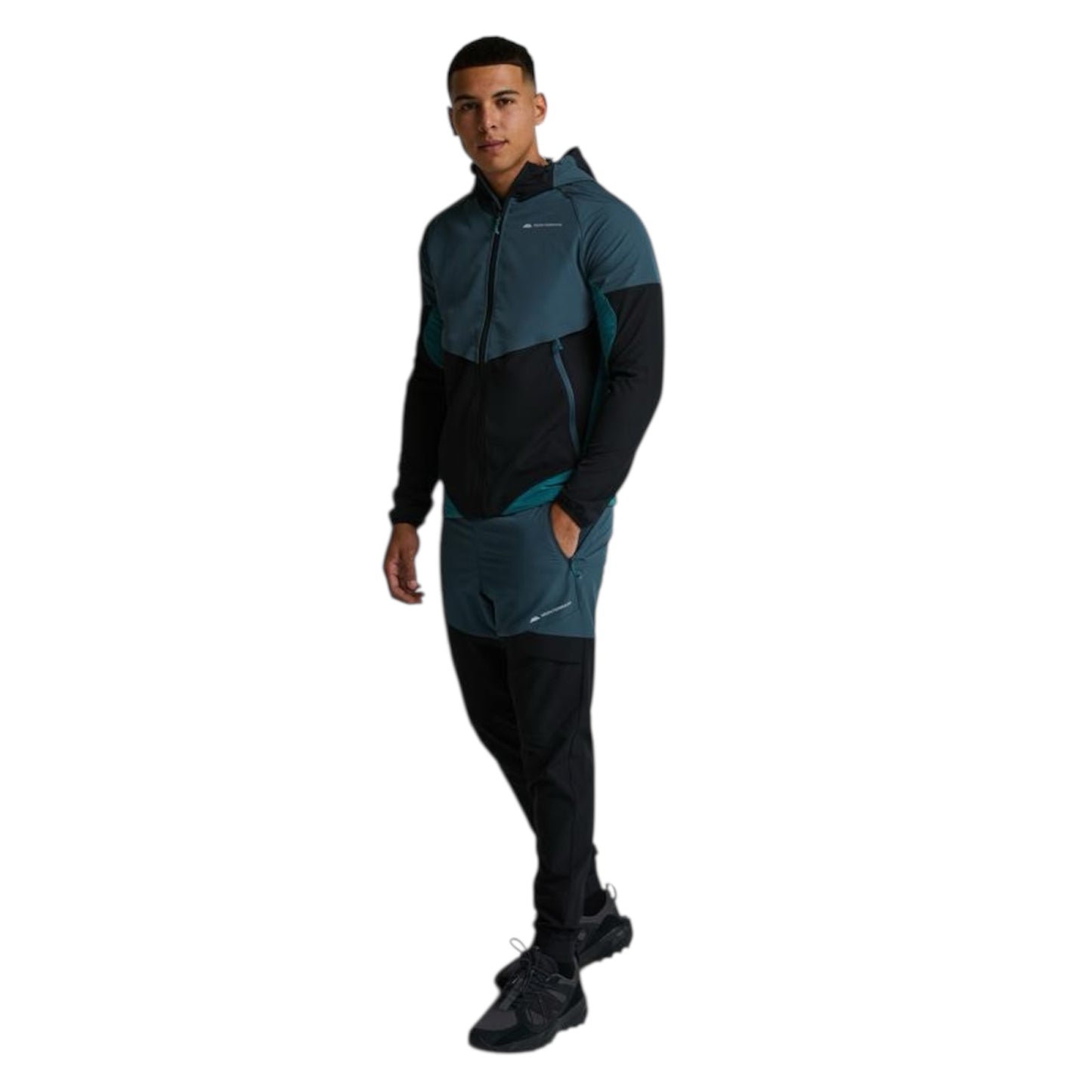 MONTERRAIN DARK SLATE RUNNING PANTS - BLACK