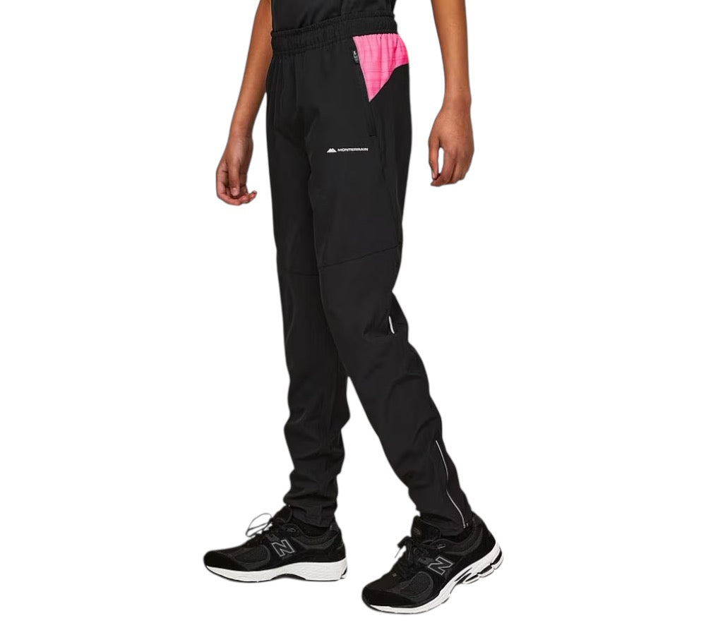 JUNIOR MONTERRAIN KNOCKOUT BOTTOMS - PINK/BLACK