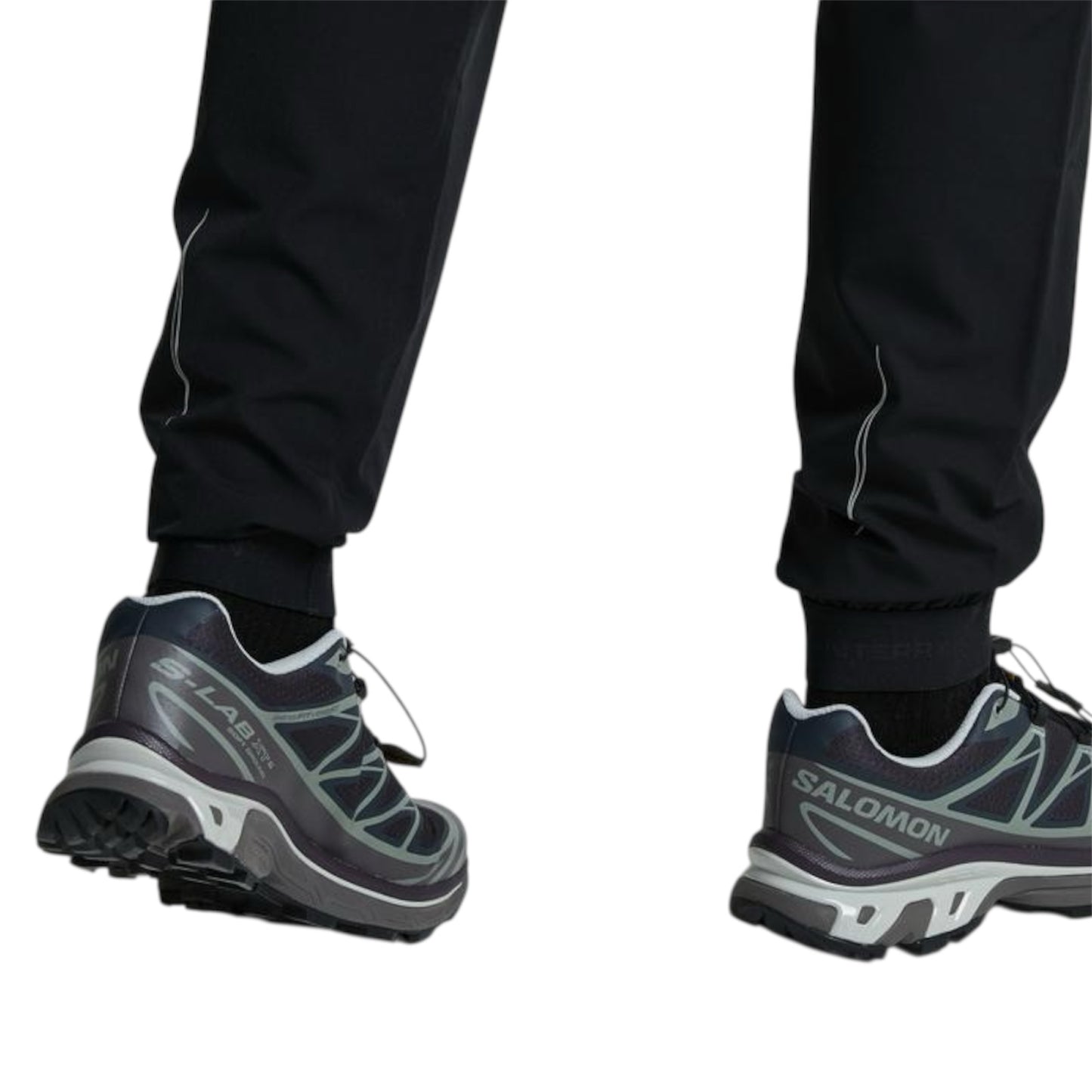 MONTERRAIN DARK SLATE RUNNING PANTS - BLACK