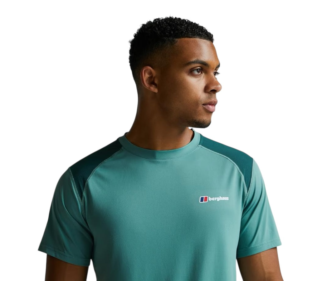 BERGHAUS WAYSIDE 3.0 TECH T-SHIRT - LIGHT TERRAIN