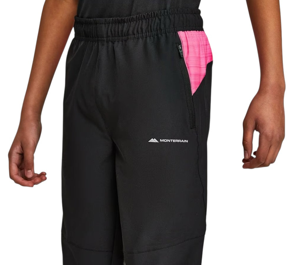 JUNIOR MONTERRAIN KNOCKOUT BOTTOMS - PINK/BLACK