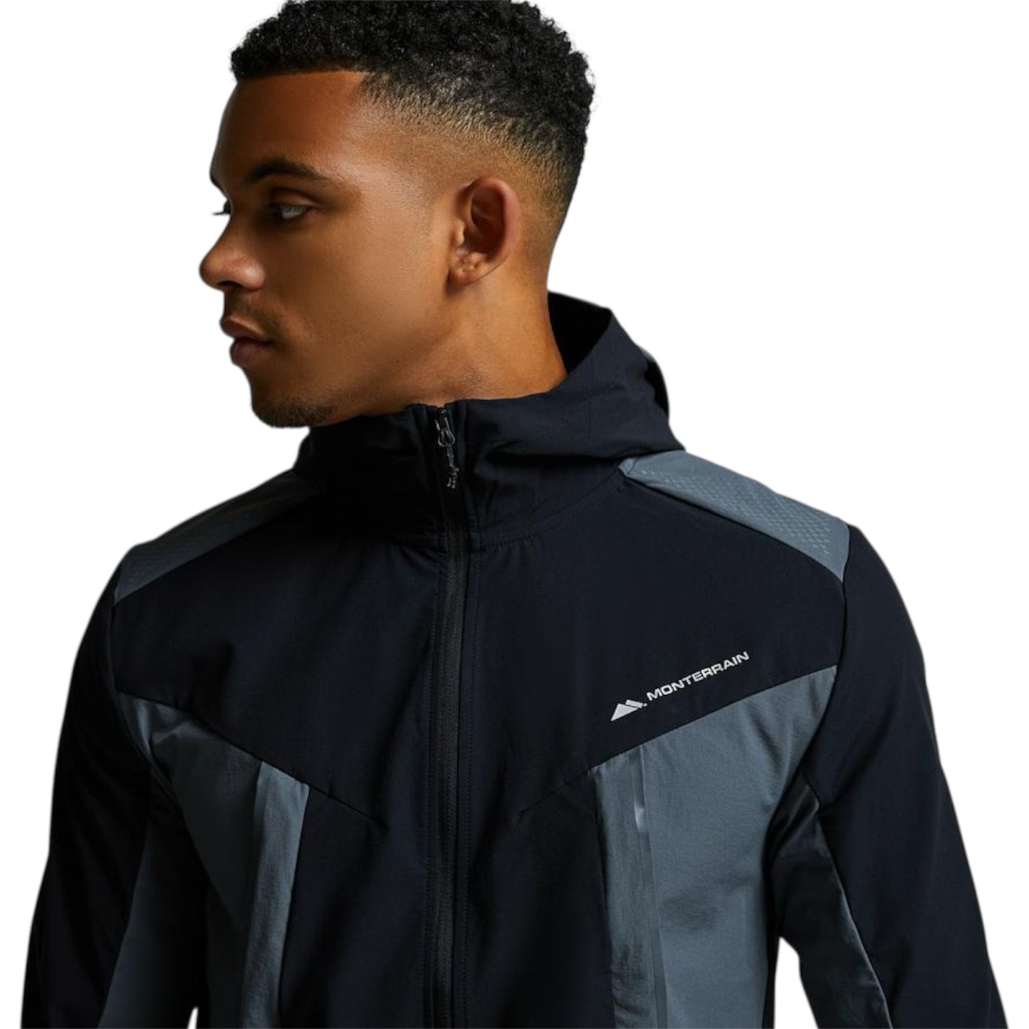 MONTERRAIN DYNAMIC 2.0 WOVEN HOODIE - BLACK