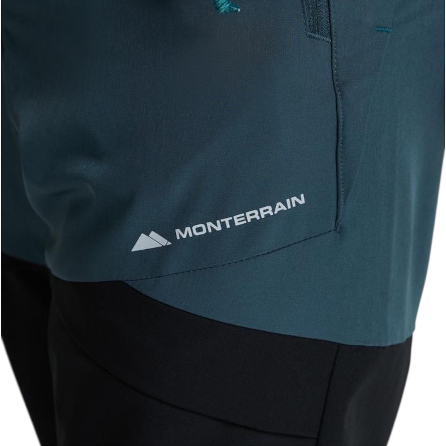 MONTERRAIN DARK SLATE RUNNING PANTS - BLACK