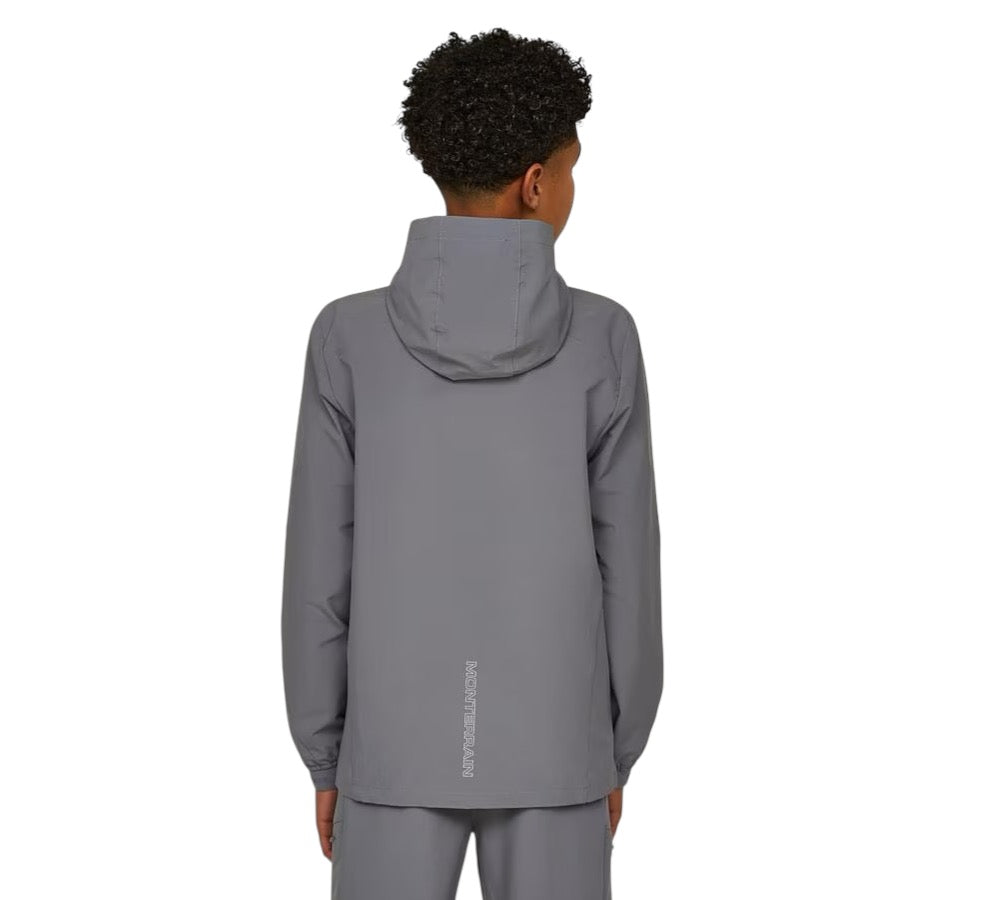 JUNIOR MONTERRAIN RAMBLE WINDBREAKER - GREY