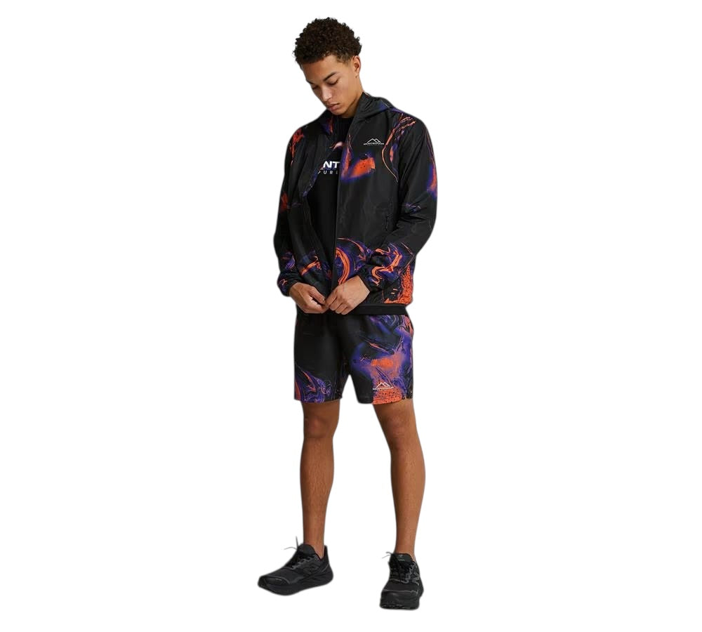 MONTERRAIN SATURN WOVEN SHORT BLACK/PUPRPLEMAGMA