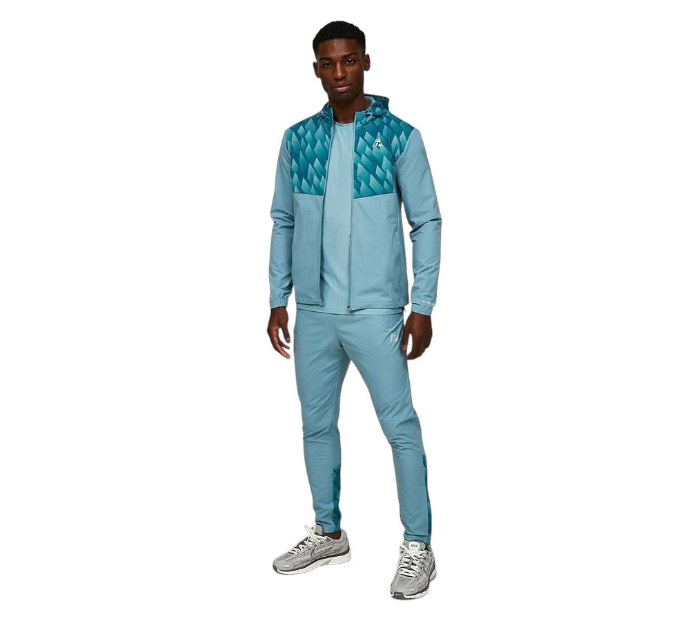 MONTIREX CHARGE PRINT HOODIE - BLUE