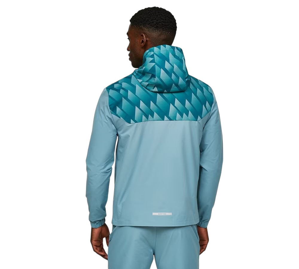 MONTIREX CHARGE PRINT HOODIE - BLUE
