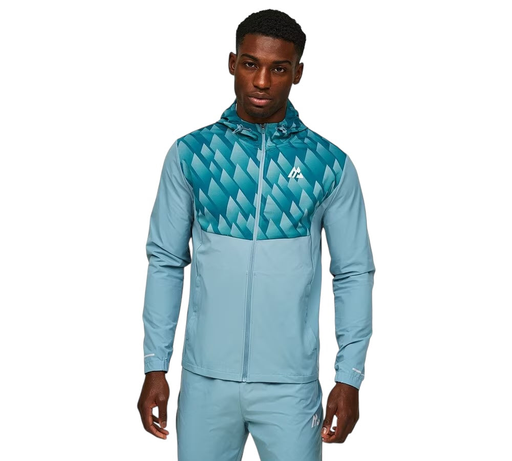 MONTIREX CHARGE PRINT HOODIE - BLUE