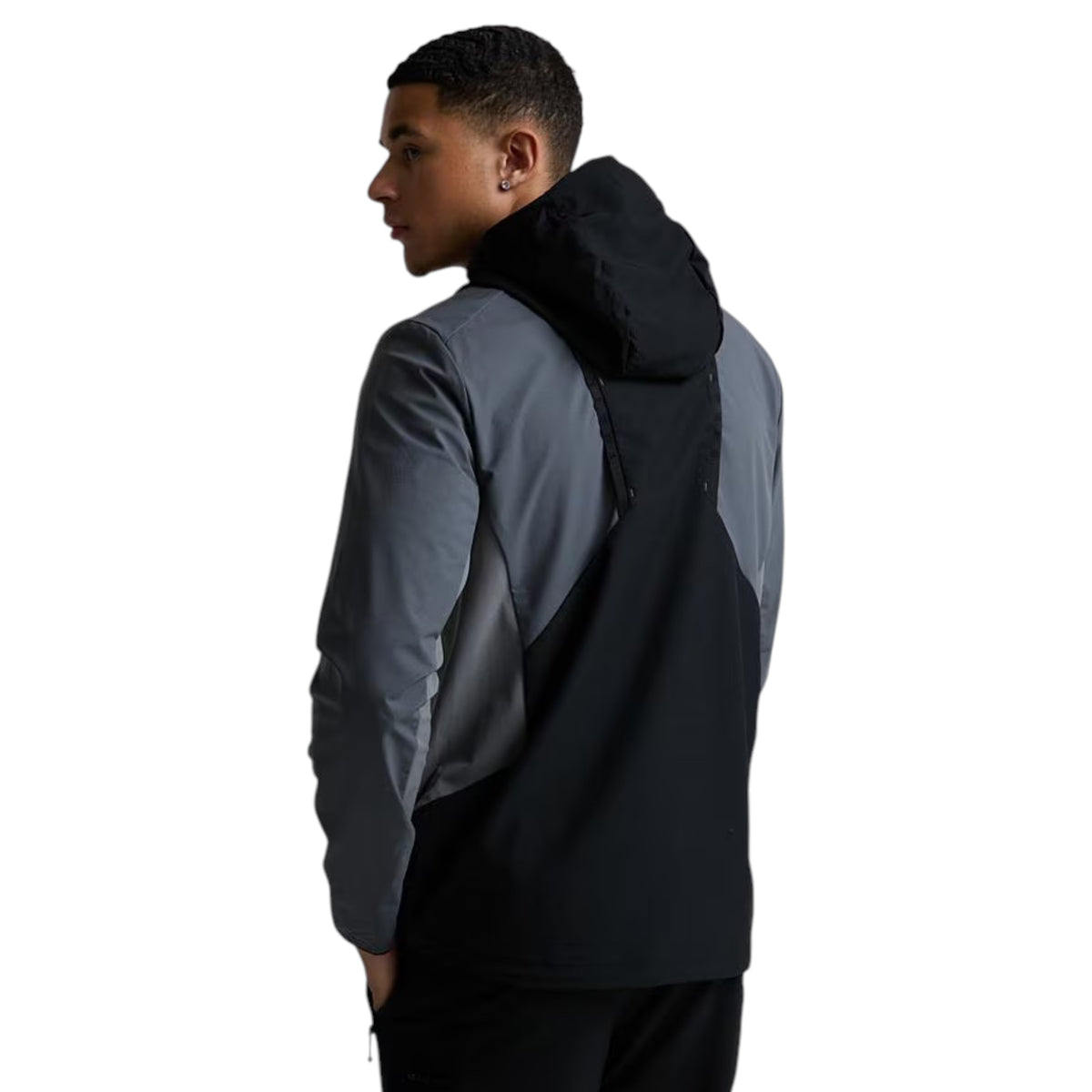 TRAILBERG TRIATHION HOODIE - BLACK/GRAY