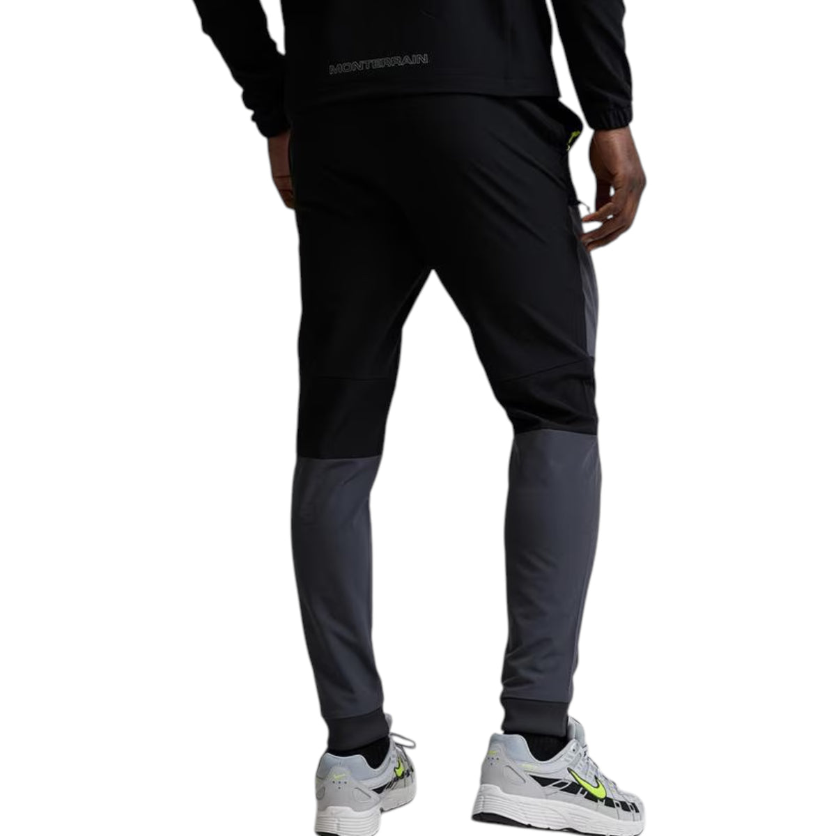 MONTERRAIN ORBIT WOVEN RUNNING PANTS - BLACK/ URBAN CHARCOAL