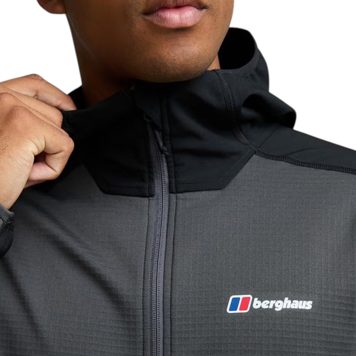 BERGHAUS CITYPEAK HOODIE - GRAY/BLACK