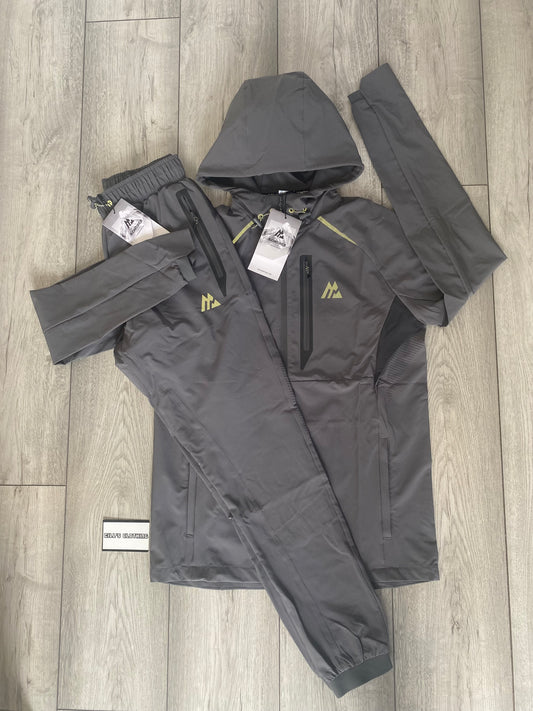 MONTIREX WINDBREAKER TRACKSUIT - GREY